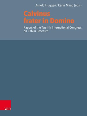 cover image of Calvinus frater in Domino